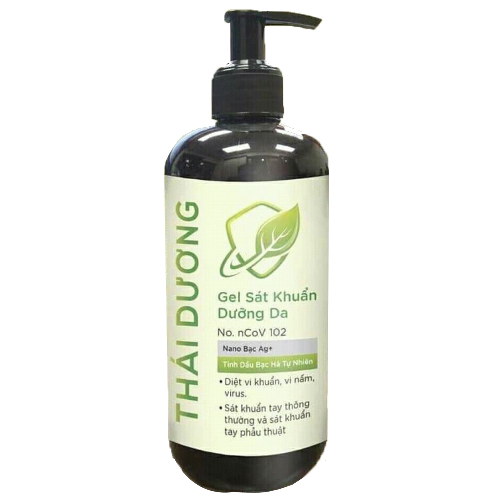 Gel rửa tay khô sát khuẩn Thái Dương 480ml (Nano bạc)