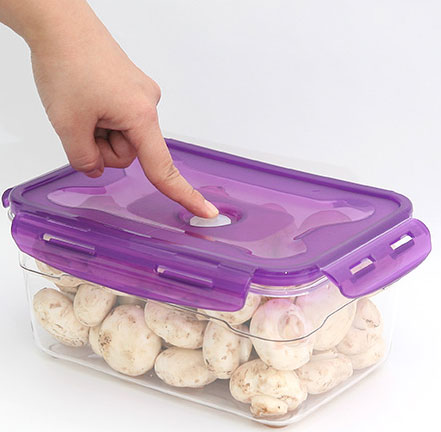 Hộp bảo quản chân không vuông 800ml