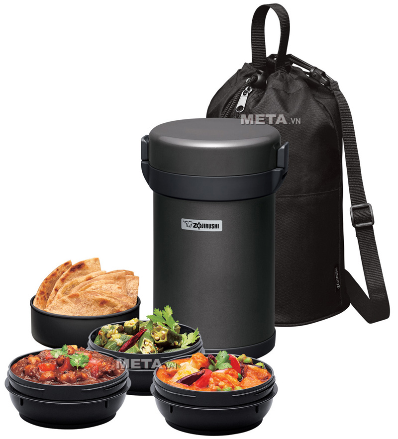 Cặp lồng cơm giữ nhiệt Zojirushi SL-XCE20 giúp bạn giữ được hương vị tự nhiên của thức ăn.