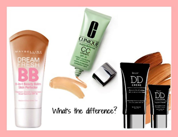 Đặc điểm, công dụng và cách dùng khác biệt của BB Cream, CC Cream và DD Cream
