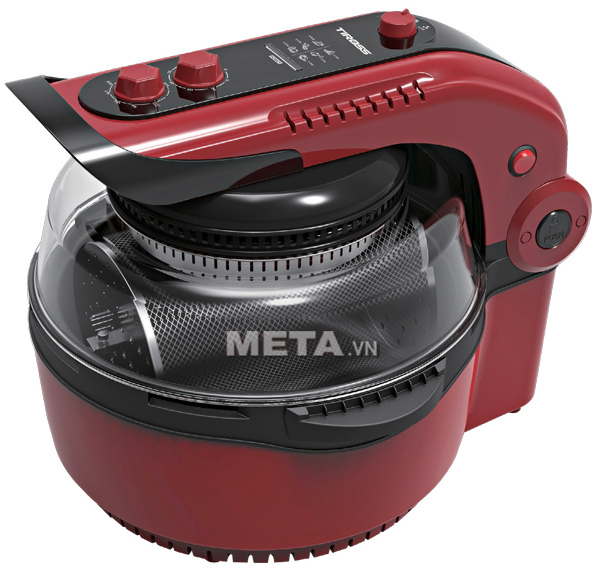 Nồi chiên chân không đa năng Tiross TS903 giúp chiên nướng không cần dầu mỡ.