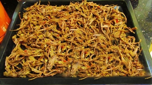 Cách làm thịt bò khô bằng lò vi sóng