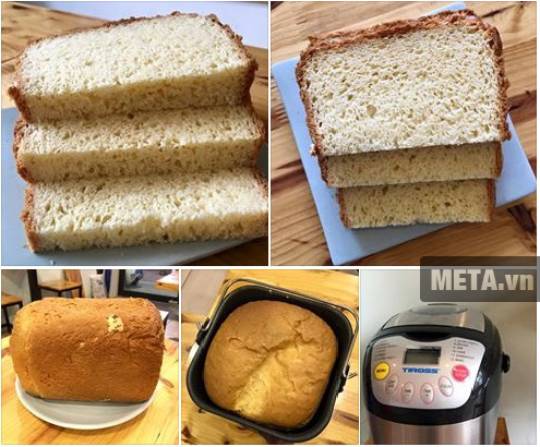 Máy làm bánh mỳ 12 chức năng Tiross TS-821 giúp bạn làm bánh mì sandwich cực ngon. Máy làm bánh mỳ 12 chức năng Tiross TS-821 giúp bạn làm bánh mì sandwich cực ngon.