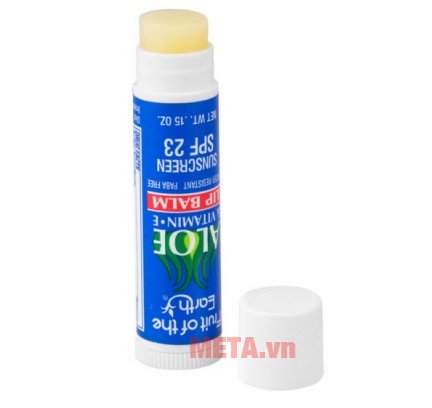 Son dưỡng môi Aloe Vera & Vitamin E SPF23 Fruit Of The Earth 4.25g - F650 Son dưỡng môi Aloe Vera & Vitamin E SPF23 Fruit Of The Earth 4.25g - F650