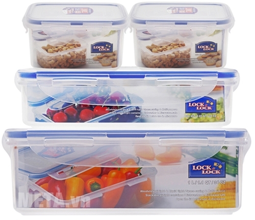 Hộp bảo quản thức ăn Lock&Lock đa dạng nhiều kích thước