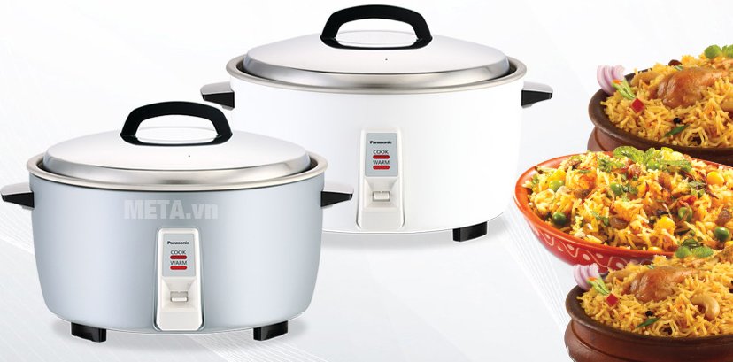 Phân biệt các loại nồi cơm điện trên thị trường Nồi cơm điện nắp rời Panasonic SR-GA321LRA - 3.2 lít