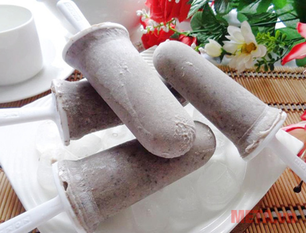 Sau khi để trong tủ lạnh 7-8 món kem của bạn đã hoàn thành