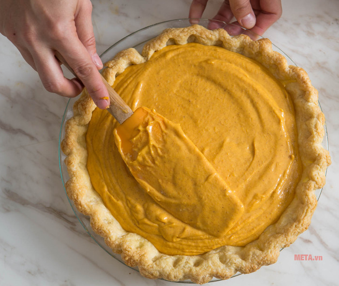 Nướng bánh trong lò nướng 170oC thời gian 30 phút