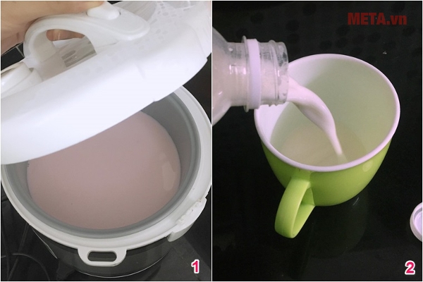 Bạn ủ sữa trong nồi cơm điện không cắm điện từ 6 đến 12 giờ