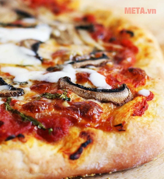 Bánh Pizza làm từ nồi cơm điện có hương vị thơm ngon như ngoài hàng Bánh Pizza làm từ nồi cơm điện có hương vị thơm ngon như ngoài hàng