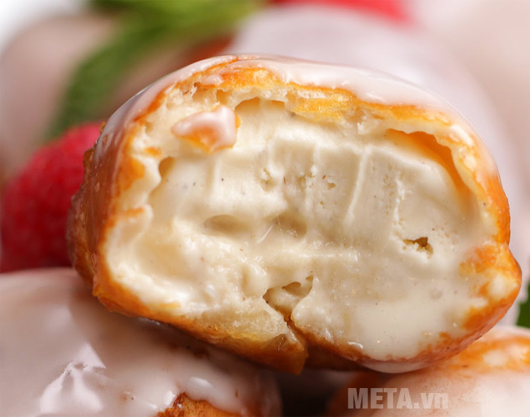 Món kem chiên ngon mê ly không thể cưỡng nổi Món kem chiên ngon mê ly không thể cưỡng nổi
