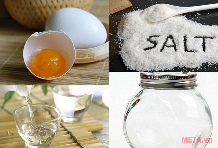 Nguyên liệu làm trứng muối ướt 