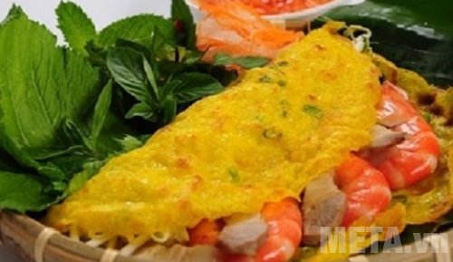 Làm bánh xèo cực đơn giản với chảo chống dính ngay tại nhà mà hương vị ngon như ngoài tiệm Làm bánh xèo cực đơn giản với chảo chống dính ngay tại nhà mà hương vị ngon như ngoài tiệm