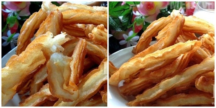 Khoai tây chiên đặc biệt có hình dáng và màu sắc vô cùng bắt mắt