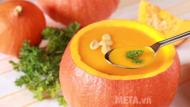 Món súp bí ngô ngon tuyệt Món súp bí ngô ngon tuyệt