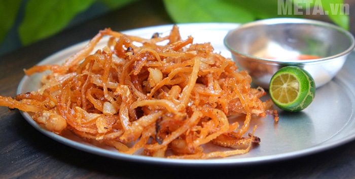 Hôm nay nhậu món gì? Mực khô chiên mắm Hôm nay nhậu món gì? Mực khô chiên mắm