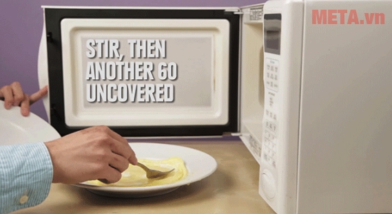 Trứng đã được làm chín bởi nhiệt của lò Trứng đã được làm chín bởi nhiệt của lò