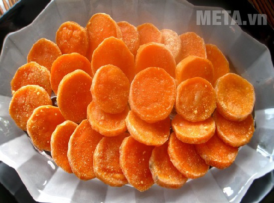 Món mứt khoai lang đã thành công