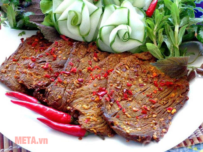 Món thịt bò khô ngon tuyệt đầy hấp dẫn