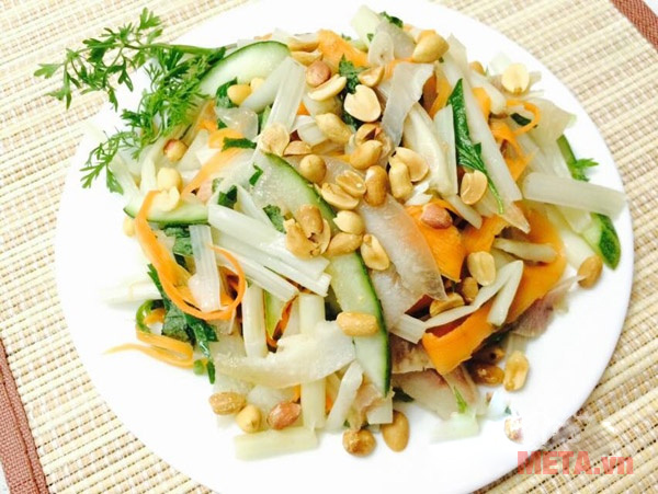 Món nộm ngó sen thanh ngọt Món nộm ngó sen thanh ngọt