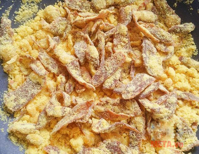 Bạn sên đến khi các hạt đường kết tinh lại là đã hoàn thành