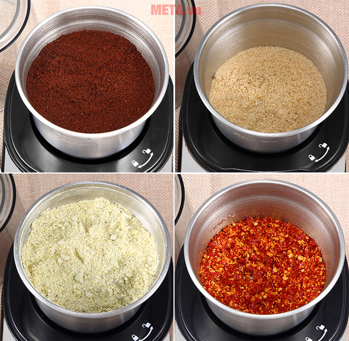 Máy xay tiêu, tỏi, cà phê, hạt khô