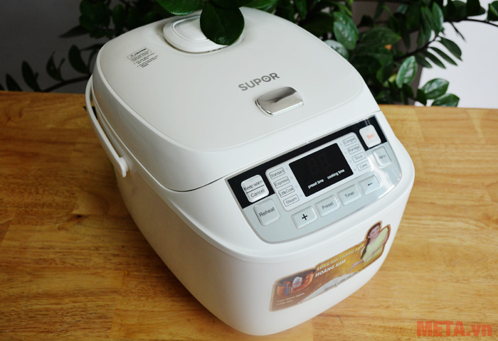 Giải pháp tuyệt vời khi nồi cơm điện không nhảy, cơm không chín Nồi cơm điện tử Supor SRC50FC19VN