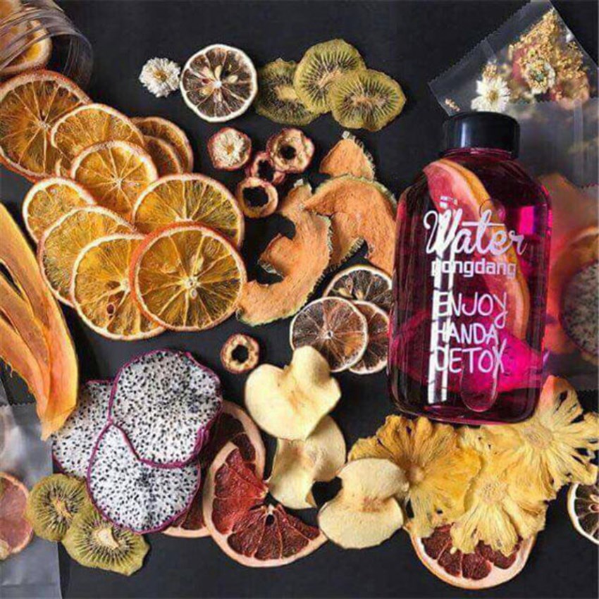 Cách làm hoa quả khô detox giảm cân, đẹp da