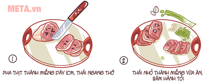 Tẩm ớt gia vị Bước 2 làm món thịt rán tẩm vừng