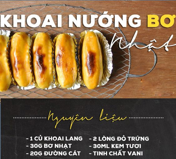 Khoai nướng lò vi sóng