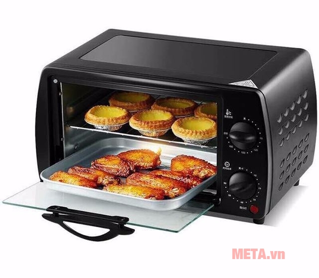 Có thể sử dụng chất liệu nhôm và inox trong lò nướng