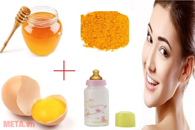 Mặt nạ trắng da với sữa mẹ