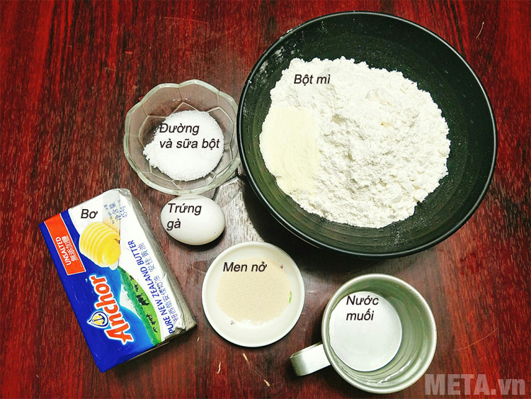 Các nguyên liệu cần chuẩn bị