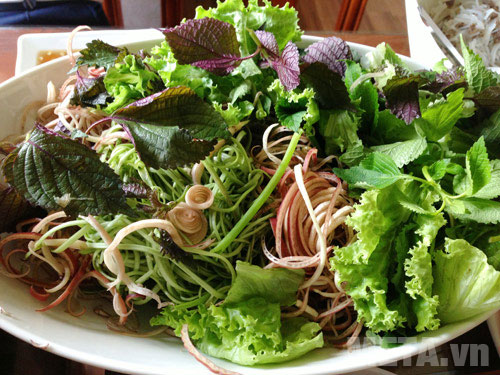 Rau sống rửa sạch