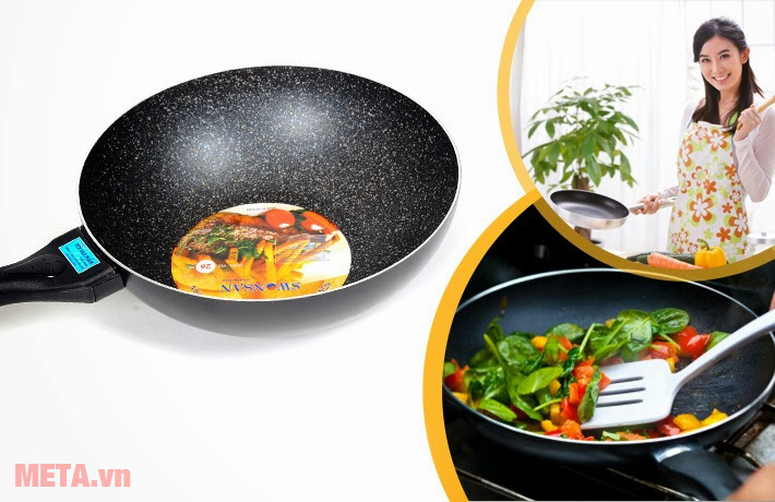 Chảo chống dính và nồi là vật dụng thiết thực và hữu dụng trong bất kỳ gian bếp nào