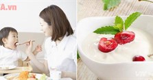 Lợi đủ đường khi cho trẻ ăn sữa chua đúng cách