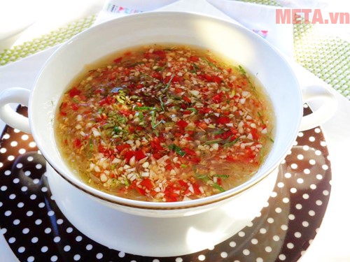 Nước chấm cá nướng bằng lò vi sóng Nước chấm cá nướng bằng lò vi sóng