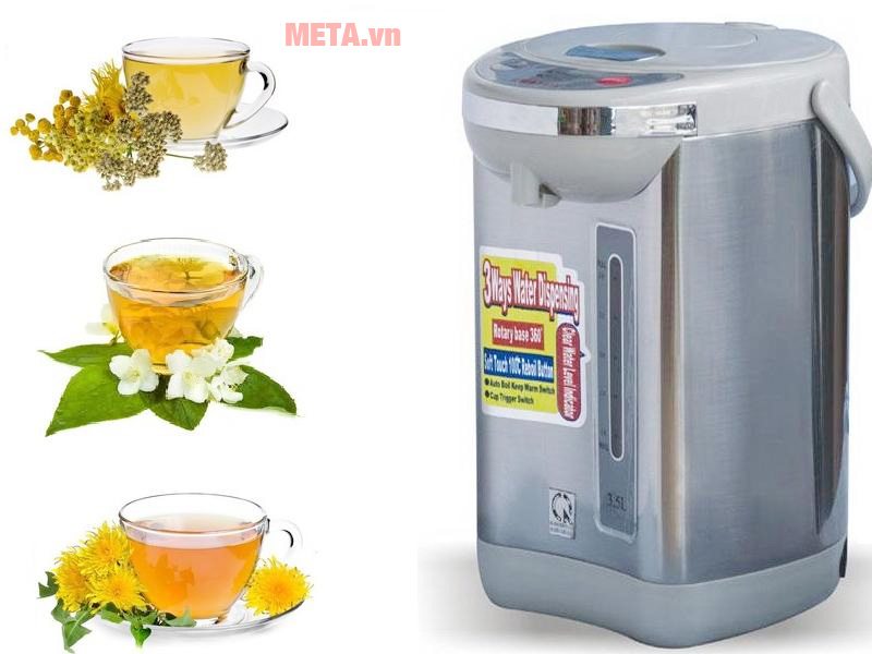 Bình thủy điện có nhiều tính năng hiện đại