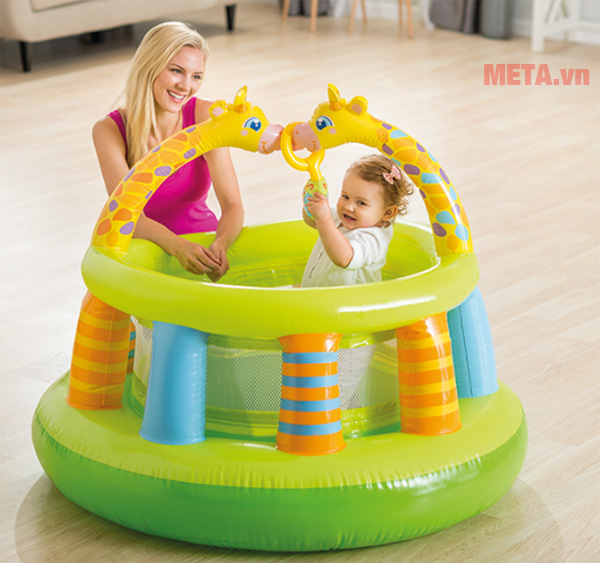 Cũi nhún bơm hơi Cũi nhún bơm hơi