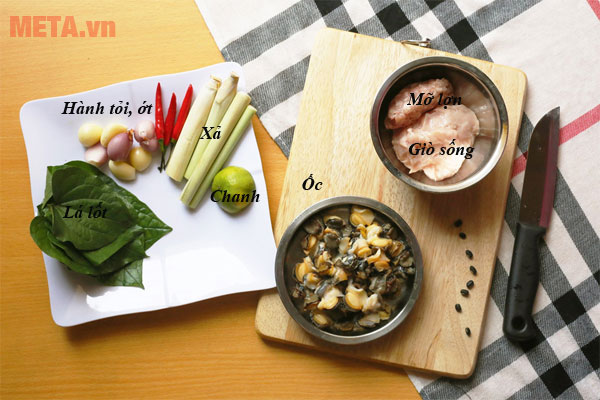 Cách làm chả ốc