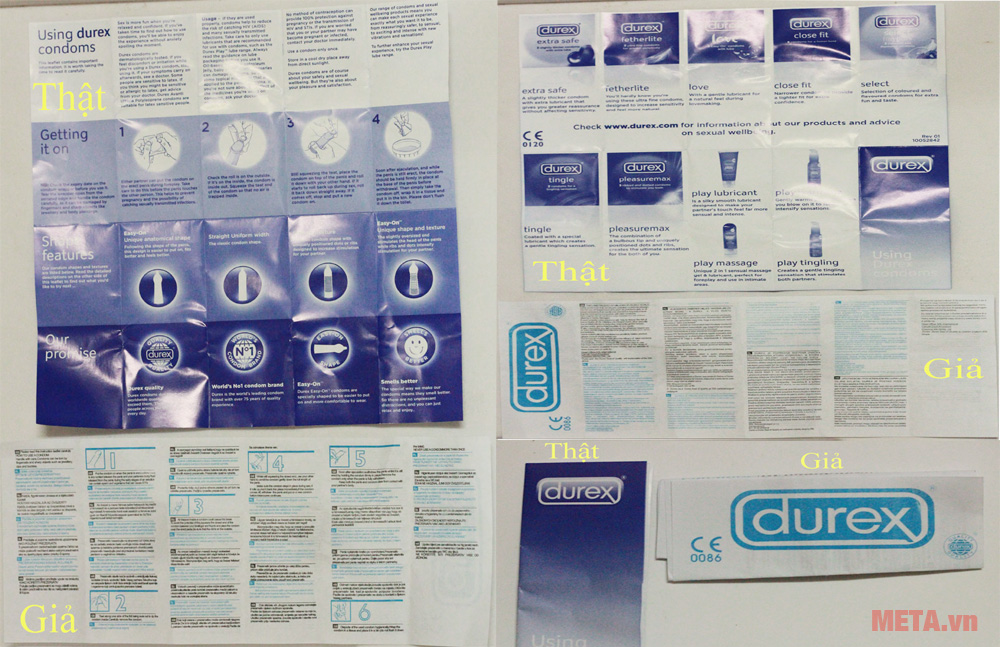 Cách phân biệt bao cao su thật và bao cao su giả Hướng dẫn sử dụng