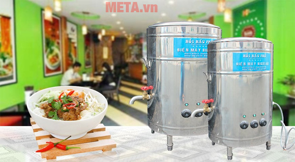 Bỏ túi kinh nghiệm chọn mua nồi nấu phở chuẩn nhất Công suất nồi nấu phở