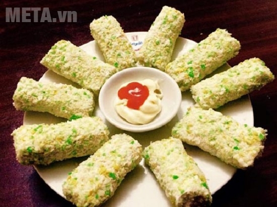 Chả giò hải sản chiên xù Chả giò hải sản