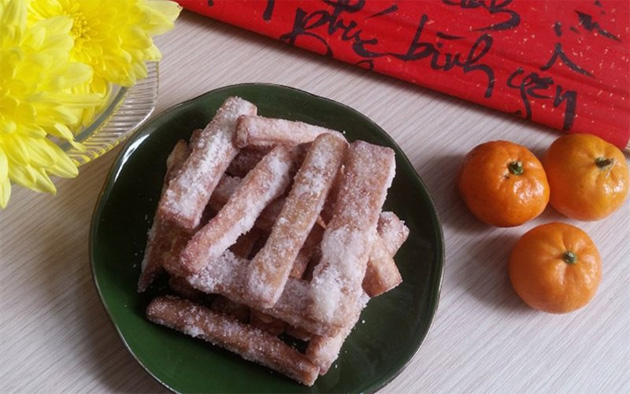 Mứt khoai môn dẻo lạ miệng