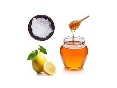tẩy tế bào chết cho da nhờn với banking soda, mật ong và chanh tẩy tế bào chết cho da nhờn với banking soda, mật ong và chanh