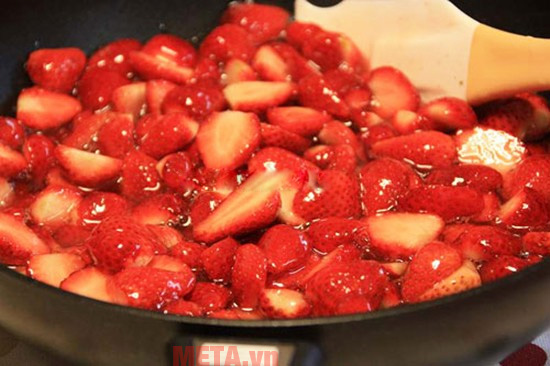 Bước 2: Tạo hỗn hợp mứt