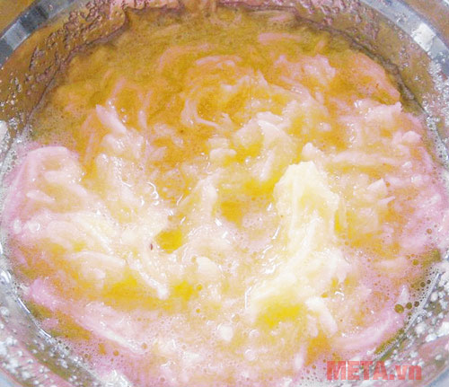 Bước 3: Để khoảng 1 tiếng cho đường tan.