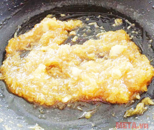 Mứt sánh lại thì tắt bếp