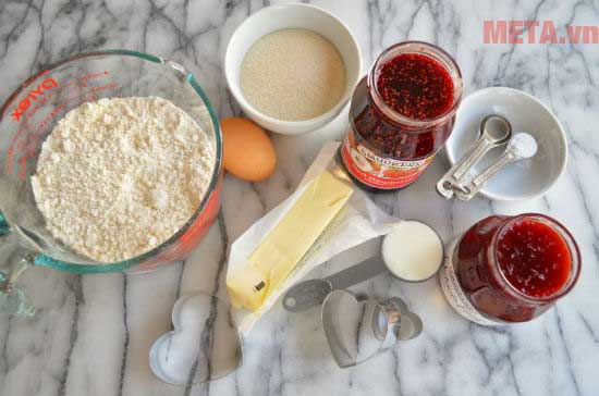 Cách làm bánh cookies trái tim Cách làm bánh cookies trái tim