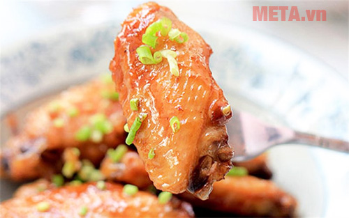 Làm cánh gà om coca đưa cơm - tuyệt chiêu của các bà mẹ Thành phẩm